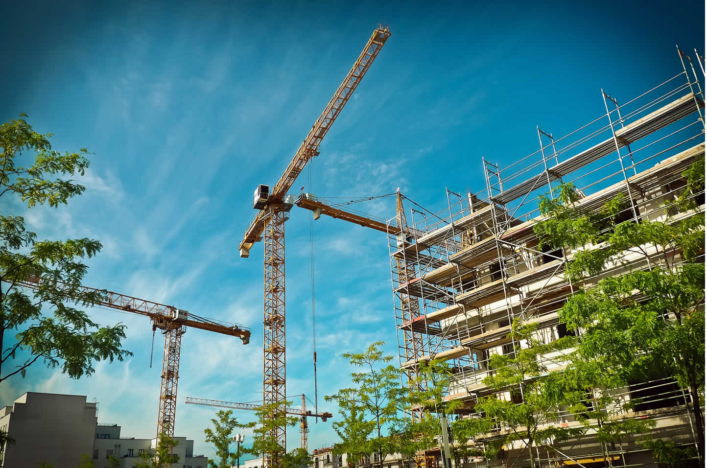 Pictorial representation of construction